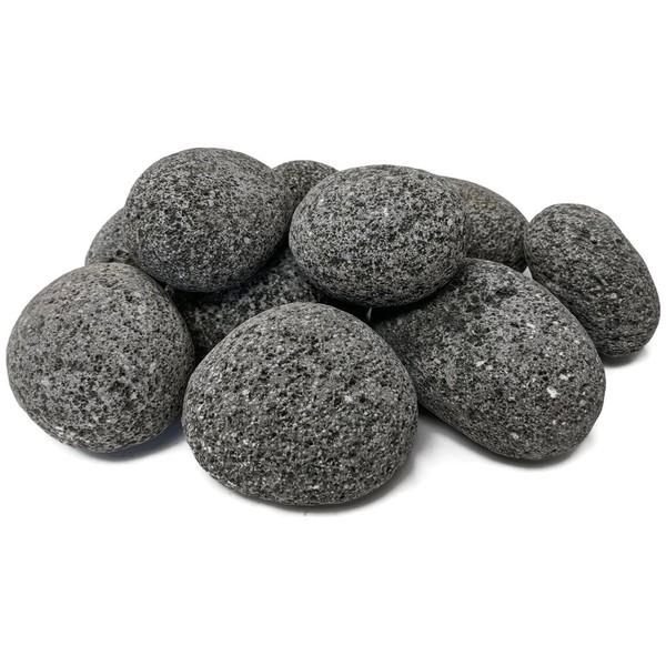 Midwest Hearth Lava Stones for Gas Fire Pit and Fireplace