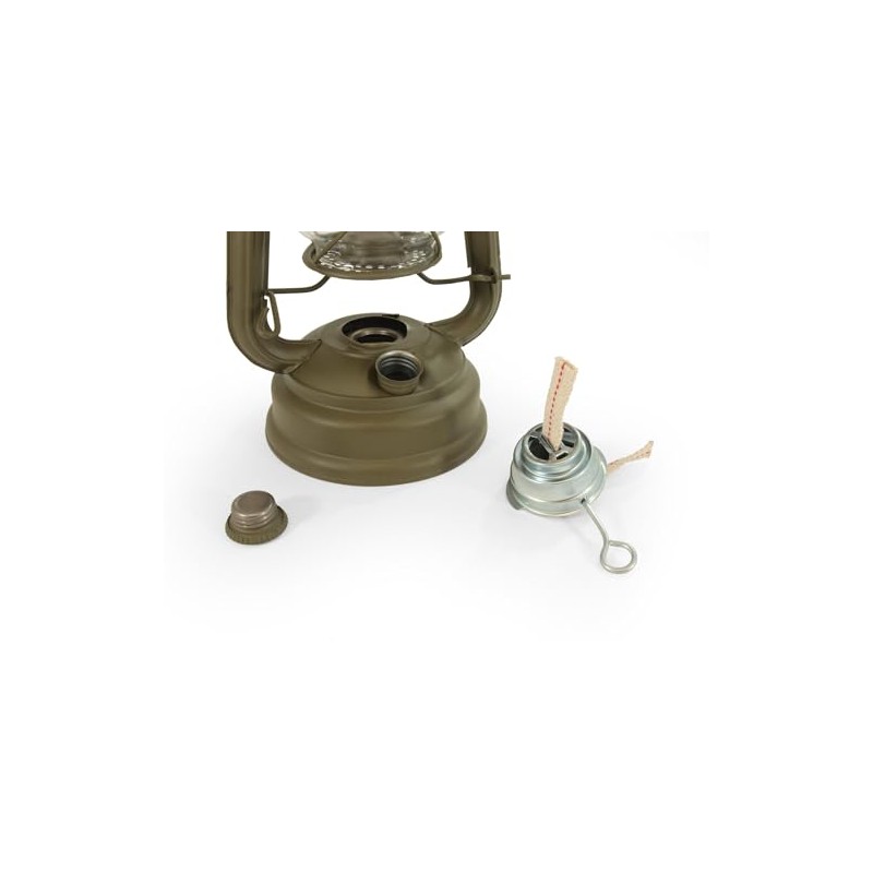 Origin Outdoors Hurricane Storm Lantern Olive Green