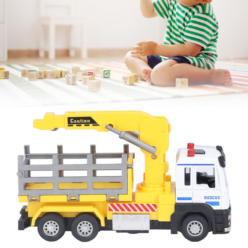 Logging Truck Toy 1:32 Log Vehicle Model with Light Music