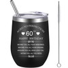Inspirational 60th Birthday Gifts for Women Men 12oz Stainless Steel