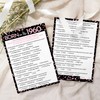 DISTINCTIVS Pink and Black 60th Birthday Game Bundle - Set