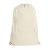 Whitmor Natural Cotton Laundry Bag