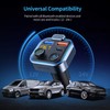 UNBREAKcable Bluetooth 5.3 FM Transmitter for Car, [PD 20W +