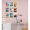 Olivia Samuel 9 x Old Time Travel Posters from A4