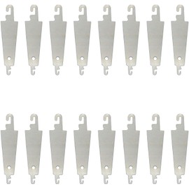 100 Pcs Steel Hook Needle Threaders, Cross Stitch Needle-Threading Tools Threader for DIY Sewing Supplies Accessory for Large Eye Needles