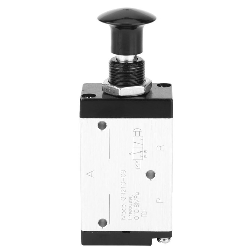 3R210‑08 2 Position 3 Way Pneumatic Air Hand Lever Operated