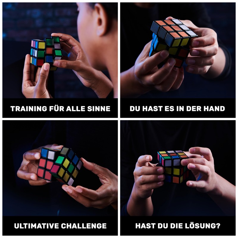 Rubik's Phantom 3x3 Dice Higher Difficulty Puzzle Game Stress Relief