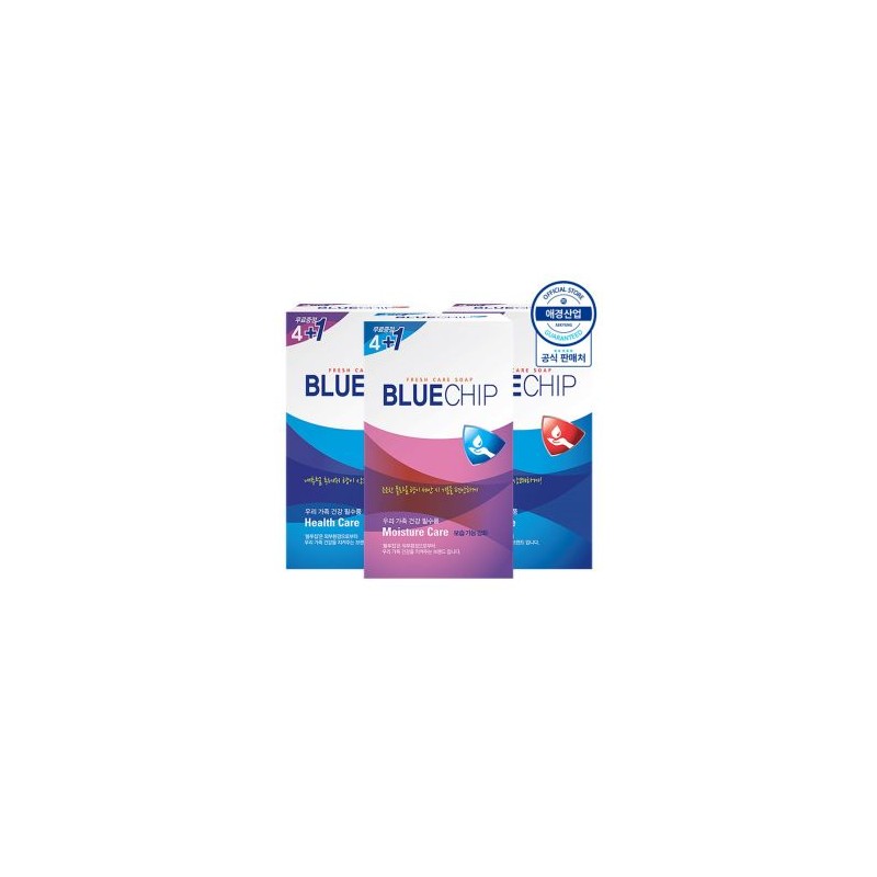 eTV Aekyung Blue Chip Soap 100g 5 packs x 3