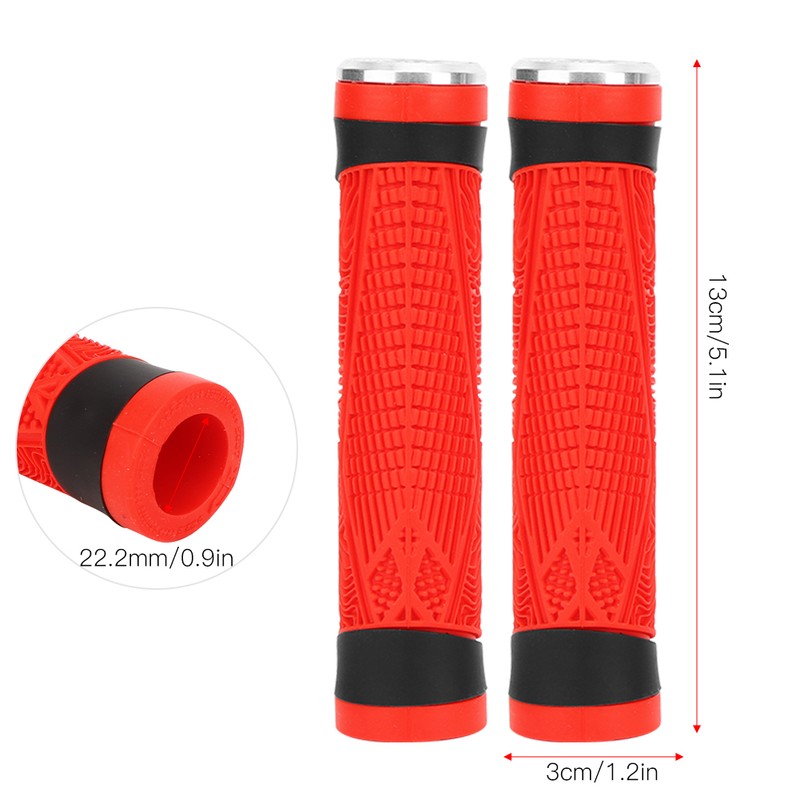 ZTTO Universal Silicone Non slip Bike Handlebar Grip Bicycle Shock