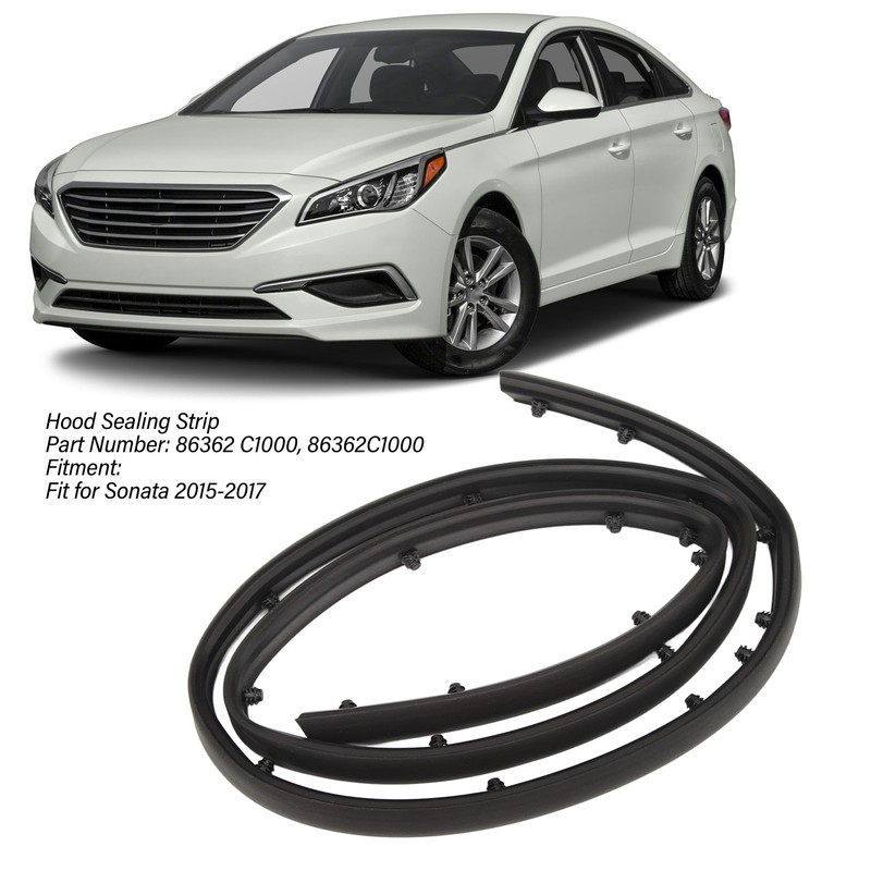 Front Bumper Sealing Strip 86362 C1000 Wear Resistant Front Grille