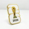 Broche Metálico Copa Mundia Fútbol Bandera De México
