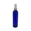 Natural Farms 4 oz Blue Cosmo Plastic Bottles - 12
