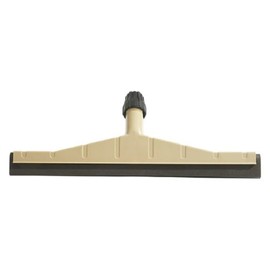 Soro Essentials- 18” Double Foam Blade Floor Squeegee Head Plastic- Commerical Lightweight Floor Scrubber Floor Squeegee for Tile Rubber Blade Cleaning Supplies Home Kitchen Restaurant