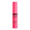 Labial Líquido Nyx Butter Gloss Cobertura Ligera A Media 8ml