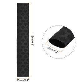 MECCANIXITY 10pcs 18mm Dia Drumstick Grips Wrap Drumstick Sleeve Heat Shrink Anti Slip for Drum Percussion Accessories