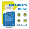 Life Strength Suplementos De Magnesio Y Zinc, 90 Cpsulas ,