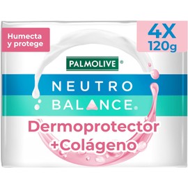 Palmolive Neutro Balance Jabón de Tocador Dermoprotector en Barra 4x120 g