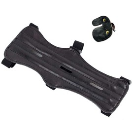 monoii Tab Set Archery Arm Guard Tab Archery Archery Arm Protection Finger Protector Finger Guard Shooting Safety Protection Leather d666