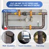 Tafbrik Dishwasher Insulation Blanket, Pipe Insulation Roll Sound Insulated Blanket