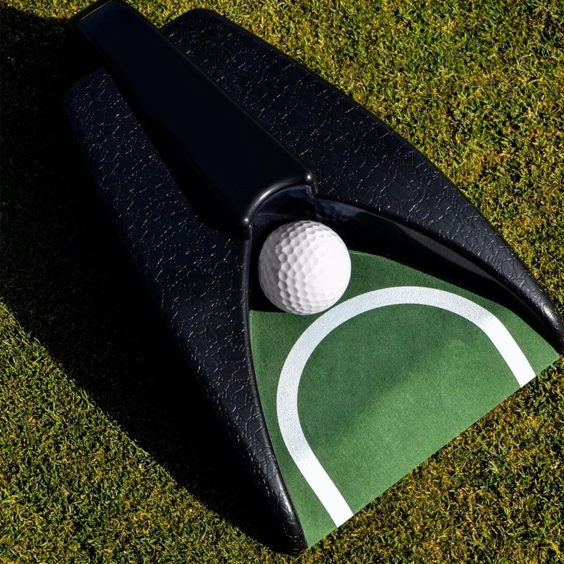 Golf Automatic Putting Cup, Golf Return Machine with 5Pcs Golf