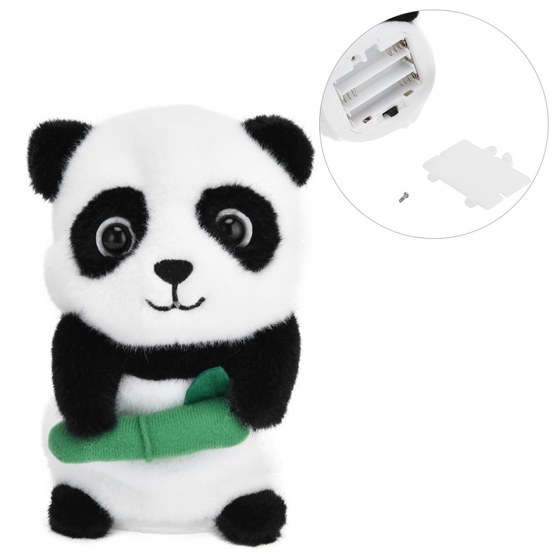 Plush Stuffed Talking Panda Toy Shaking Robotic Recording Toy Baby's