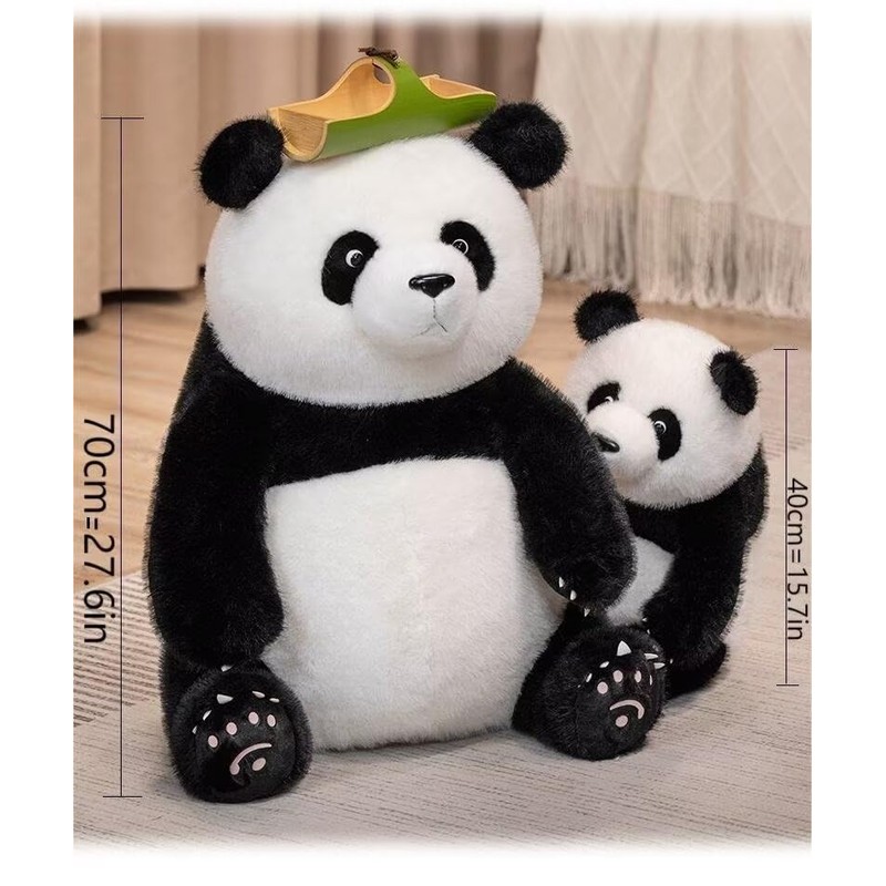 DHXSTSM Panda Stuffed Animal - Panda Plush Toy 15.7 Inches