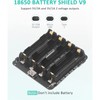 4 Slot Lithium Battery Holder Shield Case Battery Development Board