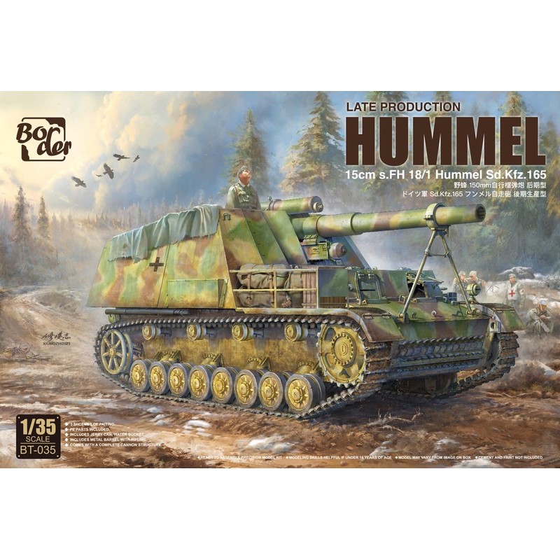 Border Model BT-035 Hummel late Production - Sd.Kfz.165 Scale 1:35