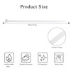 Eastrise Cable Ties,Thick Heavy Duty Large Strong Nylon Plastic Self