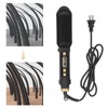 LED Hair Straightening Brush Negative Ion Adjustable Temperature Automatic Straight