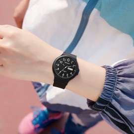 Women's Watch Waterproof Analogue Watches Sport Simple Minimalist Casual Wrist Watch Ladies Wristwatch Calendar Second Hand Watch for Women Girls Teenager