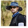 LeafIn Men's Hat Mesh Outdoor Fishing Hat Ten Gallon Hat