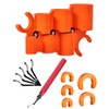 Vorhixa 12 Pcs 1/4-1 Inch Depth Gauge and Pipe Deburring
