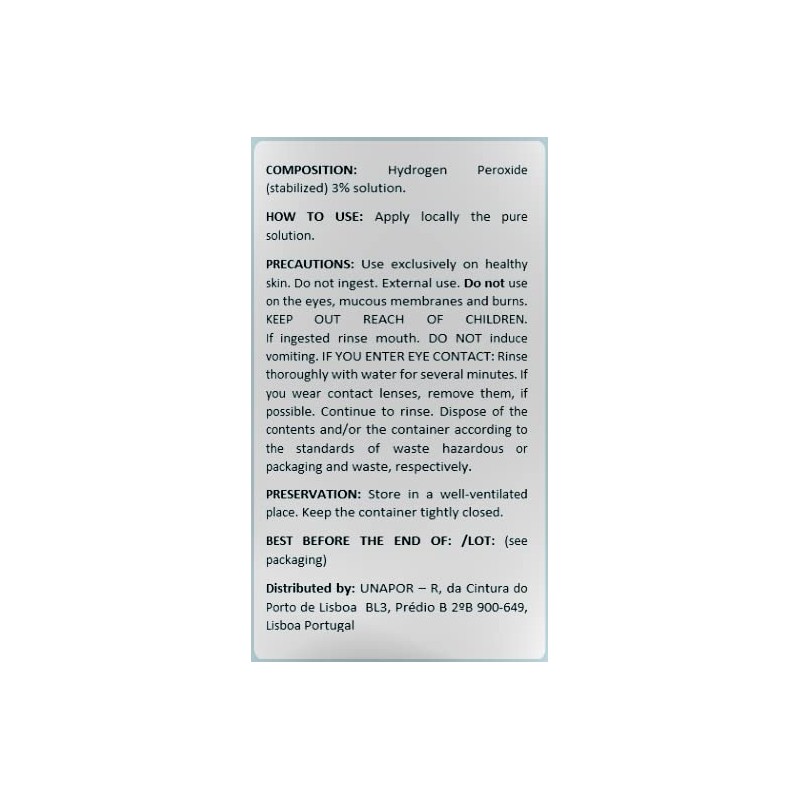 CLEAN e CARE Hydrogen Peroxide Clean e Care, H2O2, Hydrogen