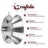 Cafeta Brewing aid for hand-brewed filter coffee, dishwasher-safe, 100% stainless