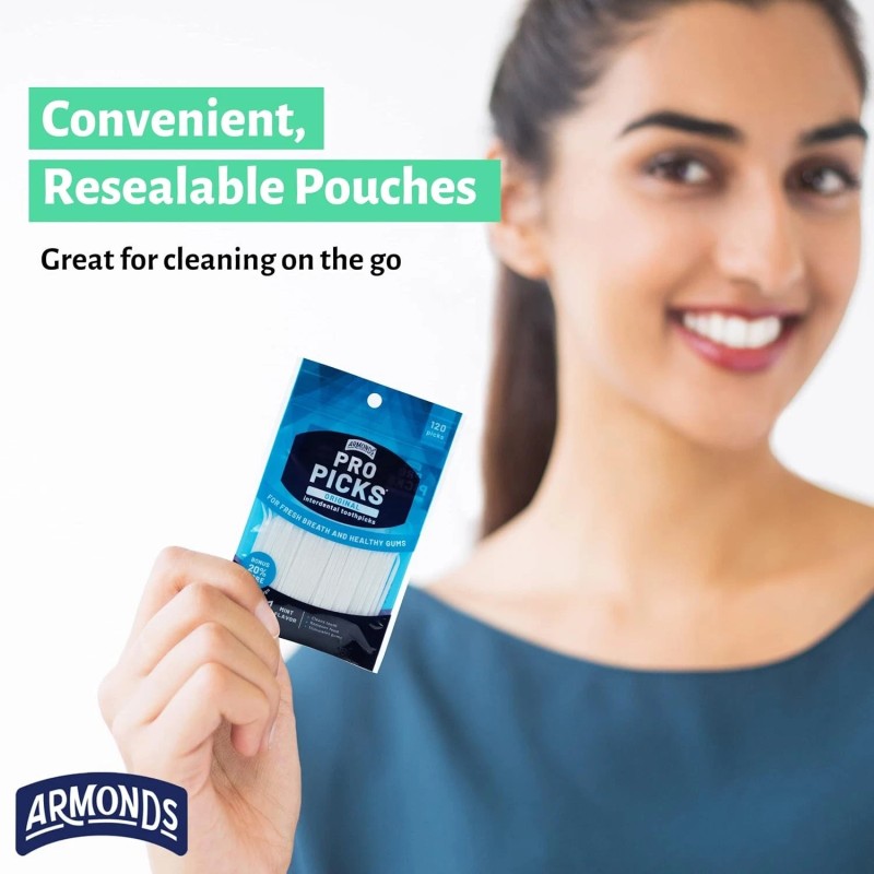 Armonds ProPicks Original Dental Picks for Teeth Cleaning - Disposable