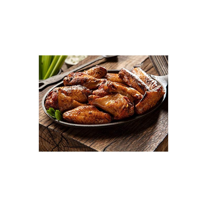 Burgers' Smokehouse Fully Cooked Chicken Wings (Nashville Hot, 2 pounds)