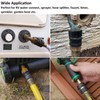 STYDDI Garden Hose Quick Connect Fittings Coupler, Metal Hose Fitting