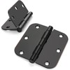 Haidms 12 Pack Oil Rubbed Bronze Door Hinges 3.5 Inch