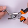 BOOMET Combination Pliers, 175 mm, Universal Pliers, Various Designs to