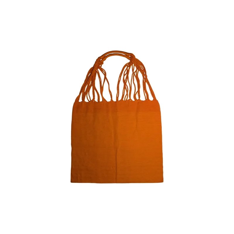 Bolso Artesanal Con Bolitas Chiapas Echo Ha Mano Verde