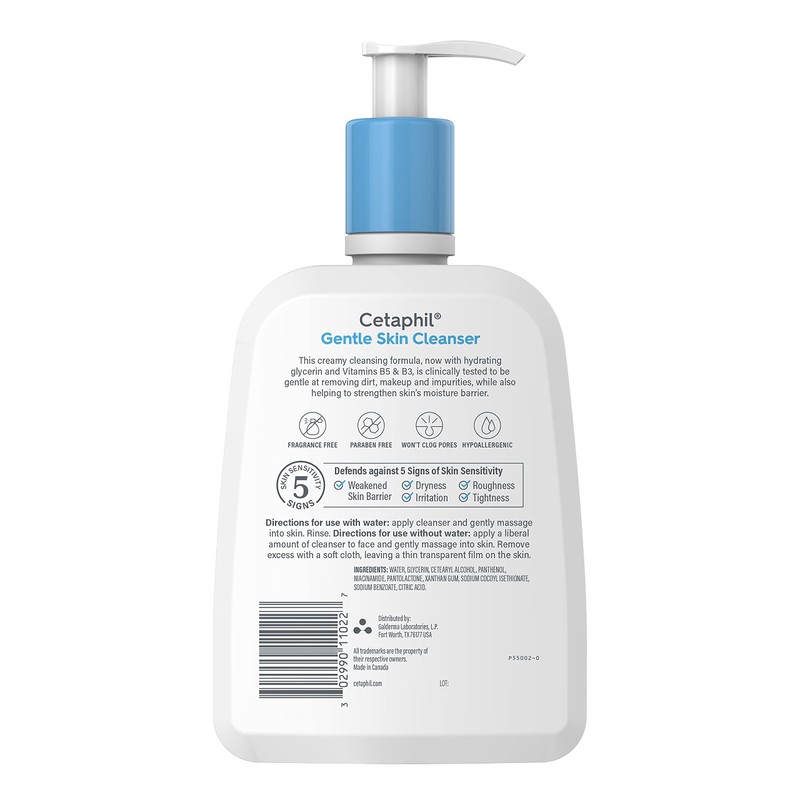 Cetaphil, Gentle Cleanser, 16 Fl Oz
