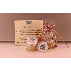 Bimble Love Your Lips Balm & Scrub Gift Bag (Vanilla Fudge)