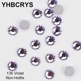 NHFGlitter Cold Fixation Crystal Cristales Non-Hotfix Silver Back Flatback Rhinestones for Bags Shoes Garment Phone DIY Nail Art,101,SS30