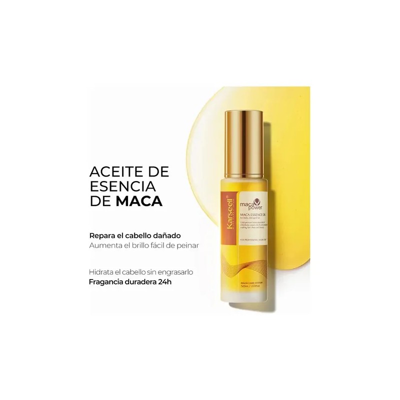 Karseell Repara Tratamiento Capilar Colágeno&aceite Kit 2en1