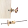 2Pcs Marking Gauge Dovetail Jig Guide Marker Scribing Tool Set