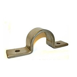 Pipe Saddle Clamp - Guide - 24 mm ID, 23 mm IH, 40 x 6 mm T304 Stainless Steel (A2) Pack Size : 1