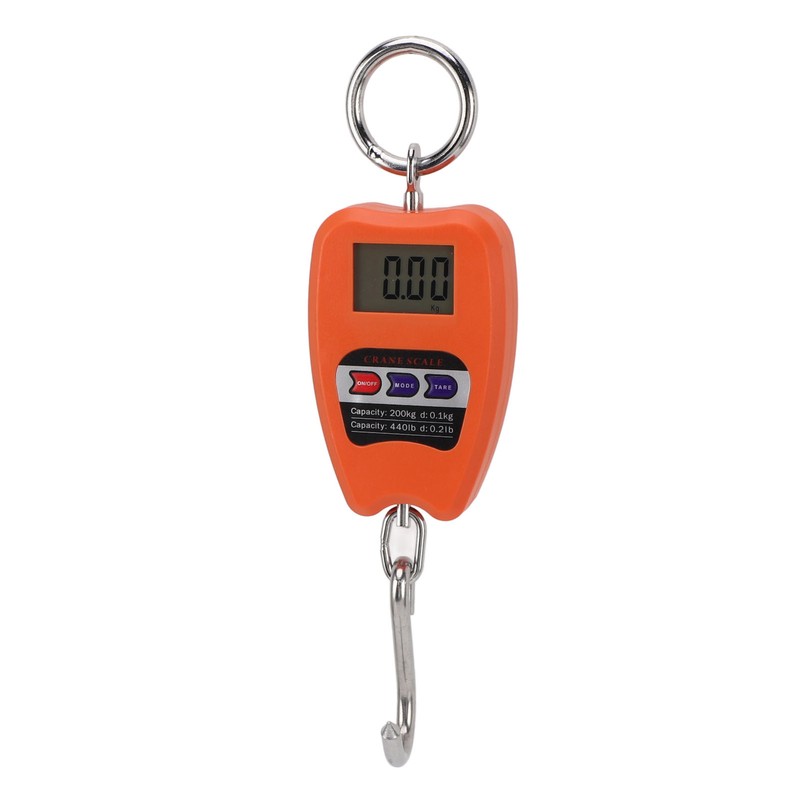Portable Electronic Scale High Accuracy Digital Hanging Scale 200kg Weight