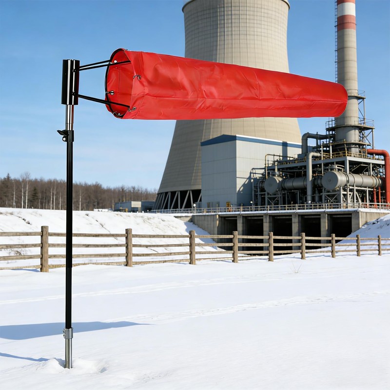 8" X 36" Airport Windsock Heavy Duty Aviation Grade Wind