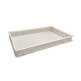 Plastic Stacking Food Grade Pizza Dough Bakery Euro Trays - Commercial Quality! 12 Litre Stackable HDPE Containers - Chemical Resistant (5)